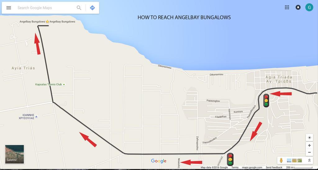 Angelbay Bungalows Αγία Τριάδα Εξωτερικό φωτογραφία